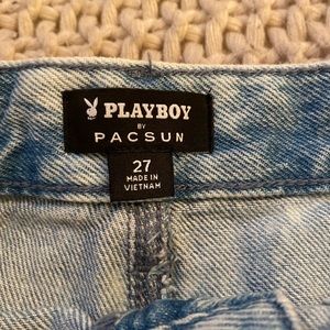 NWT Playboy x Pacsun Jean Shorts